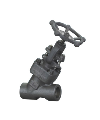 Forged steel Y-globe valve