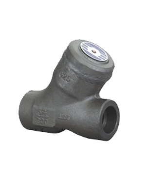 Y forged steel check valve