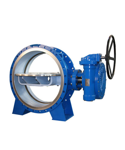 Large diameter flange butterfly valve